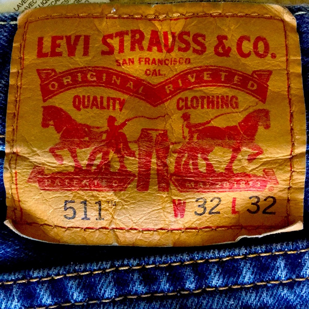 Men’s Levi’s 511 ripped jeans W32/L32 - Picture 3 of 3